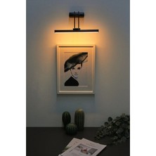 Led Level Pilli Beyaz Kasa Rengi Beyaz LED Flüt Tablo Aplik Banyo Ayna Üstü Aydınlatma