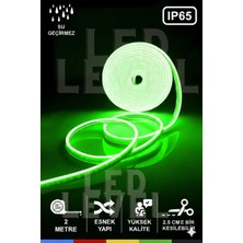 Led Level Neon Şerit LED 2 Metre Adabtör Anahtarlı 10 Adet Duvar Aparatı Hediye