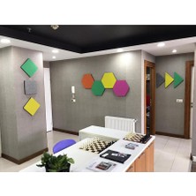  panda eva pano altıgen 46x40cm sarı pan082p