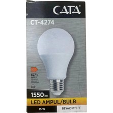 Led Level CT-4274B 15W LED Ampül E27 6500K Beyaz 100 Adet
