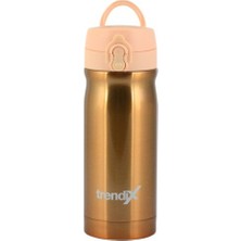 trendix termos çelik ıçli 350 ml pastel turuncu u1800-pt