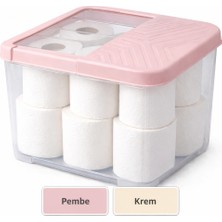 Aşkana Büyük Boy Sürgü Kapaklı Çok Amaçlı Saklama Kabı,16 Lt,erzak,deterjan,oyuncak ORGANIZER,28X34X23 cm