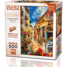  ks games puzzle 500 parça narrow stony street 20075