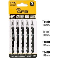 Gfb Ahşap Dekupaj Ağızı 5 Li Paket T101 - D