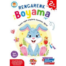 Hayat Store Rengarenk Boyama 2 Yaş