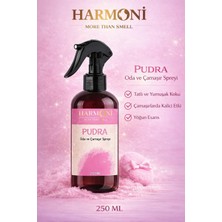 Harmoni Pudra Oda ve Çamaşır Spreyi Oda Kokusu Oda Spreyi Room Spray 250ML