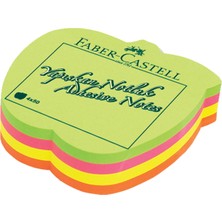Faber-Castell Yapışkanlı Not Kağıdı Şekilli 70X70 Mm Elma 5089583039000