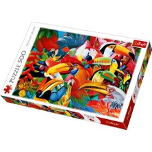 Trefl Puzzle 500 Parça Colourful Birds 37328