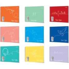  çınar spiralli resim defteri pp kapak 17x24cm 25 yaprak (12 li paket)