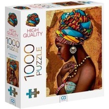 Essah Afrikalı Kadın Puzzle 1000