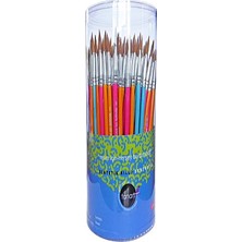 Fanart 535 Serisi Suluboya Fırçası 144 Lü Renkli SFA-535 (1 Paket 144 Adet)