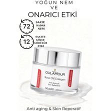 Gülamour Gül Yağı+Kolajen Nemlendirici Cilt Bakım Kremi