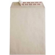  doğan torba zarfı 320x420 mm as-0876 kraft 90 gr şlinksiz 250 li (1 paket 250 adet)