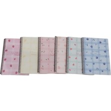 Dilman Meyve Serisi Not Defteri Kitap Kağıdı 16X22Cm 60 Yaprak Çizgili 6446 (Karışık Renk 1 Adet)