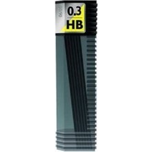 Tombow Versatil Kalem Ucu Min Klasik Mono Lead HB 0.3 Mm LV-T-R3-RG HB (12 Tüp)