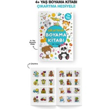 Hayat Store Çıkartmalı Boyama Kitabı  4 Yaş +