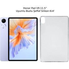 Ukscase Honor Pad V9 11.5'' Uyumlu Buzlu Şeffaf Silikon Kılıf