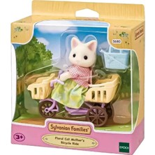 Adore Oyuncak Sylvanian Families Çiçekli Kedi Anne ve Bisiklet Ese5680