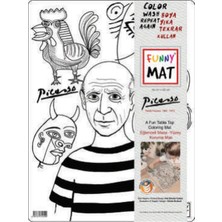 Hayat Store Funny Mat - Pablo Pıcasso 30 x 40 cm