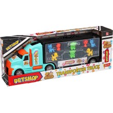  heroes toys çantalı pet shop taşıyıcı tır seti 880