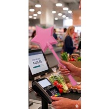 Rayze Razmo Sihirli Kredi Kartı Ödeme Sopası Temassız Ödeme Asası Nfc Kart Tutucu Sihirli Yıldız Asa Sopa Kredi Kartı Otobüs Kartı Aparatı – Magic Stick Temassız Ödeme Sopası