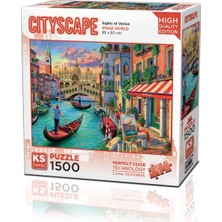  ks games puzzle 1500 parça sights of venice yetişkin 22029