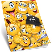 Uninote Uni Note A5 Colormaxi Kaye Defter (Dikişli) Karton Kapak Kareli 40 Yaprak 40/4 11002 (12 Li Paket)