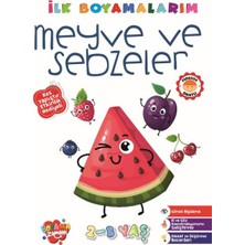 Hayat Store Ilk Boyamalarım - Meyve Vesebzeler