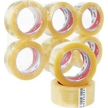  ve-ge koli bandı gergedan 45 mm x 100 metre şeffaf (6 lı paket)