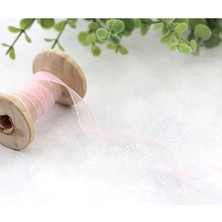 Esranın Dünyası 20 Metre Açık Pembe Organze Kurdele