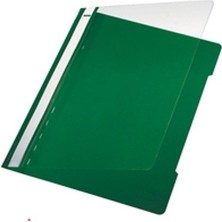 Temat A4 Telli Dosya Plastik Yeşil 144820 50 Li (1 Paket 50 Adet)