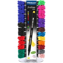 Pensan Fineliner Keçe Uç Kalem 0,4Mm Stand (502 Li) 6500