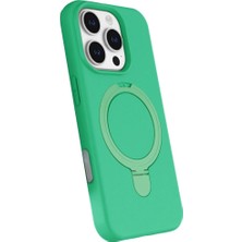 Colezium Iphone 16 Pro Max Regal Magsafe Standlı Kapak - Yeşil