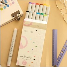 Esranın Dünyası 12'li Çift Uçlu Alkol Bazlı Marker Kalem Seti