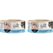 Esranın Dünyası Tahılsız Ton Balıklı-Tavuklu Kıyılmış Kedi Maması (85 Gr, 2'li Paket)