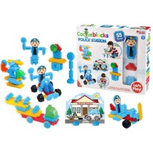 Dede Oyuncak Kaktüs Bloklar Polis İstasyonu 55 Parça Lego 03307