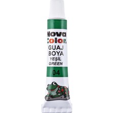  nova color nc-118 guaj boya tüp yeşil 12 li (12 adet 1 paket)