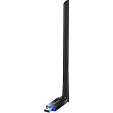 Tenda U10 6Dbi Antenli Ac650 433Mbps Usb Adaptör Ethernet Kablosuz Ethernet
