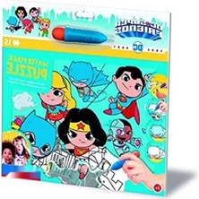 Esranın Dünyası 15 Parça Su Ile Oynama Puzzle Seti - Dc Süper Arkadaşlar