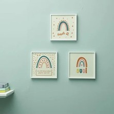 Esranın Dünyası Minimal Tasarımlı Kendinden Yapışkanlı Çerçeve, 20 x 20 cm