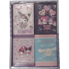 Bruno Visconti Vj Kuromi 365 Gün Günlük 368 Sayfa 80 Gram A7 525-2209 (16 Lı Paket)