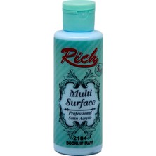 Rich Akrilik Boya Multi Surface 120 Cc Bodrum Mavi 120-2184