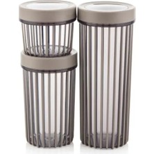 Esranın Dünyası 3'lü Çevir Aç Kapak Kavanoz Seti - Büyük, Orta, Küçük