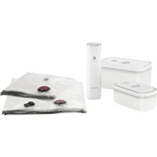 Esranın Dünyası Vakumlu Saklama Seti - 7 Parça Plastik ve Cam