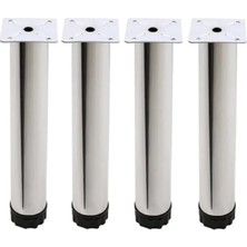 Esranın Dünyası Ayarlanabilir Metal Destek Yükseltici Koltuk Ayağı (4 Adet, 25 Cm)