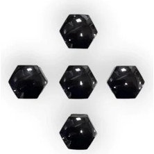 Esranın Dünyası Siyah Tekerlek Bijon Kapağı Seti - 5 Adet, 1Z0601173, Skoda Superb 2020-2023 Uyumlu