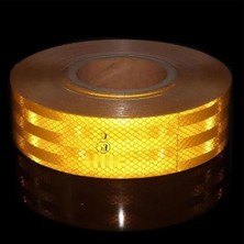 Esranın Dünyası 5 Metre Uzunluğunda Sarı Reflektif Ikaz Bantı