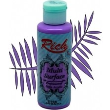 Rich Multi Surface Profesyonel Saten Akrilik Boya 120 Cc Lavanta 2166