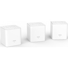Tenda 3 Lü Paket Ac1200 Tüm Evi Kapsayan Mesh Sistemi Mw3