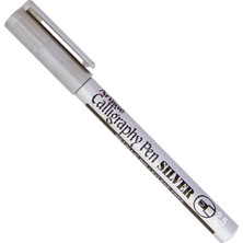 Artline Ek-993Xf Kaligrafi Kalemi Kesik Uçlu 2.5 Mm Gümüş (12 Li Kutu)